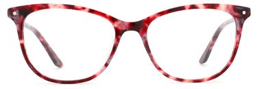 Youth Girls Next Eyeglasses: Topaz - Red SpecSMART Eye Clinic (Front View)